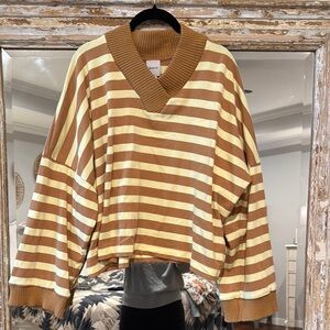 Maeve cropped sweatshirt